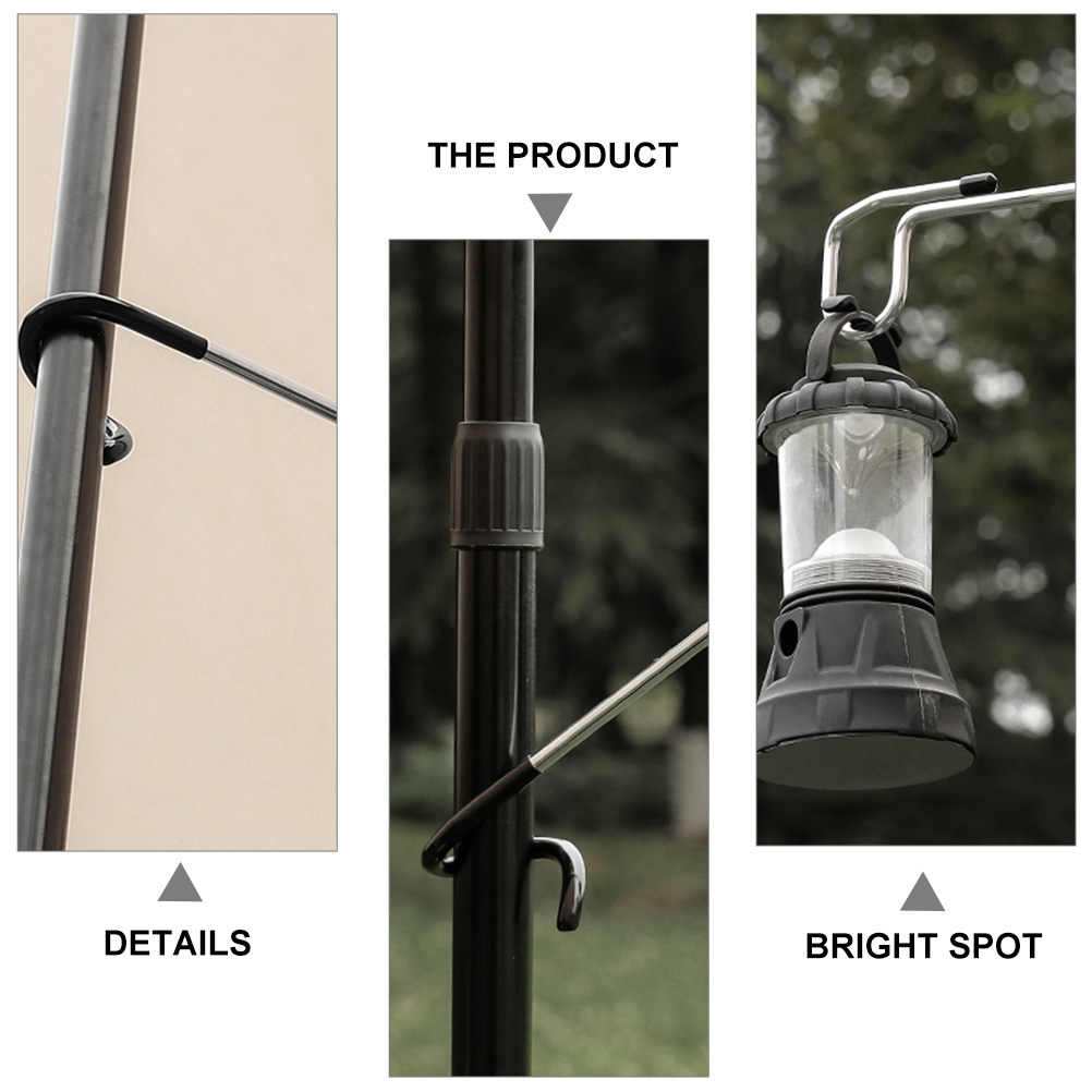 2Pcs Anti Slip Light St Hooks  - Outdoor Camping Bag review and price