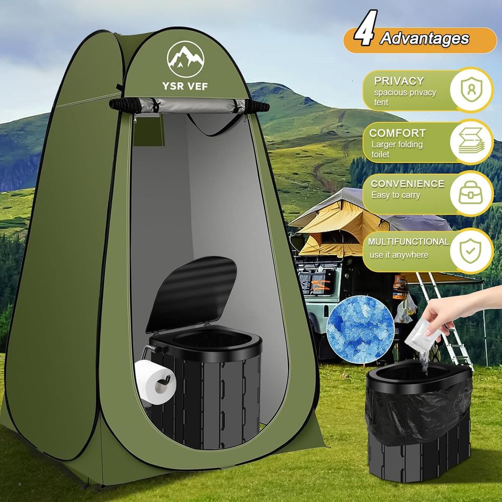 Portable Toilet Kit, Camping T - Outdoor Camping Bag review and price