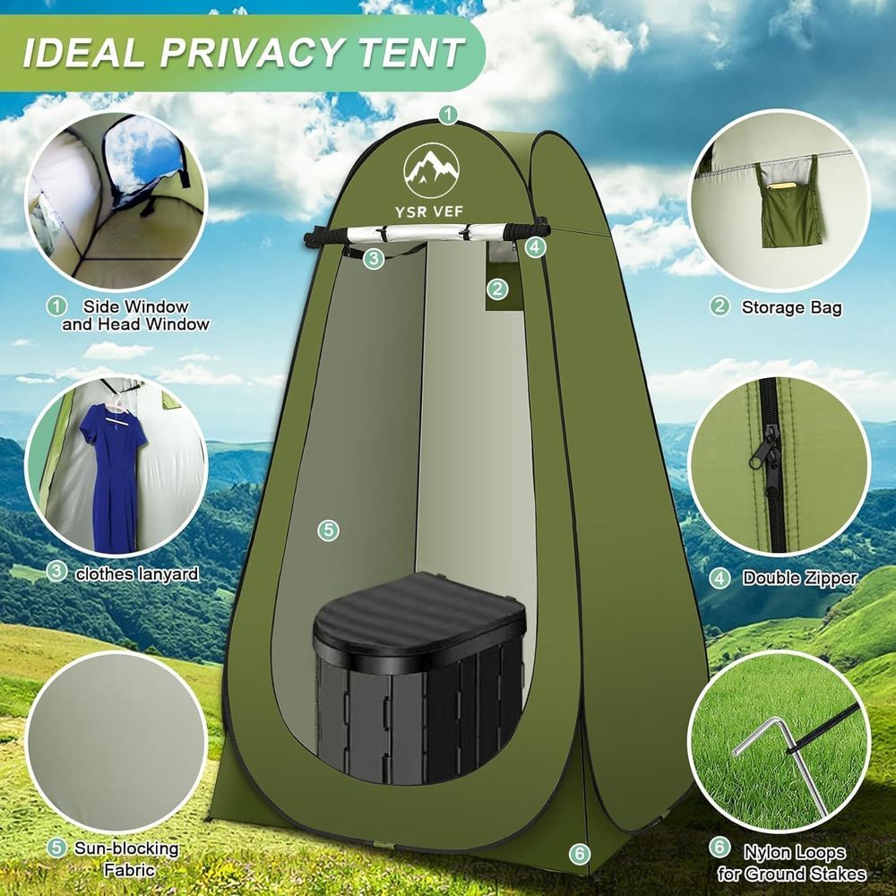 Portable Toilet Kit, Camping T - Outdoor Camping Bag review and price