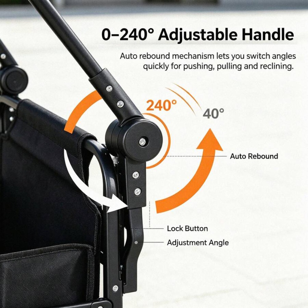 3-In-1 Seat Wagon Cart with Cu - Outdoor Camping Bag review and price