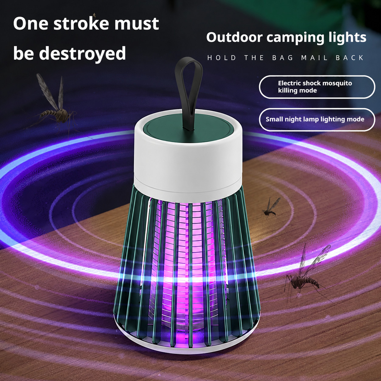 Electric Mosquito Killer Lamp  - Outdoor Camping Bug Zapper review and price