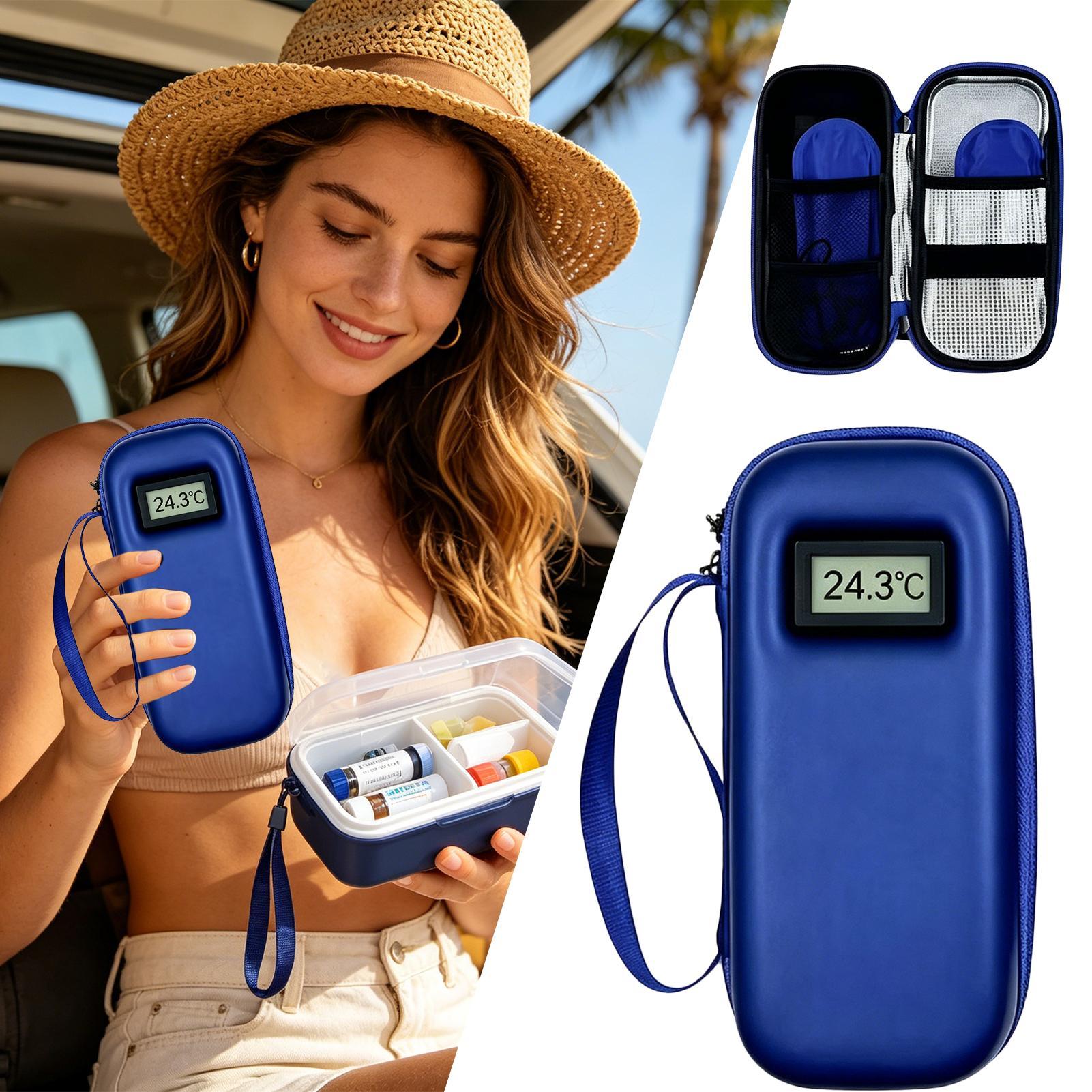 Cooler Travel Case With Temp D - Outdoor Camping Bag review and price