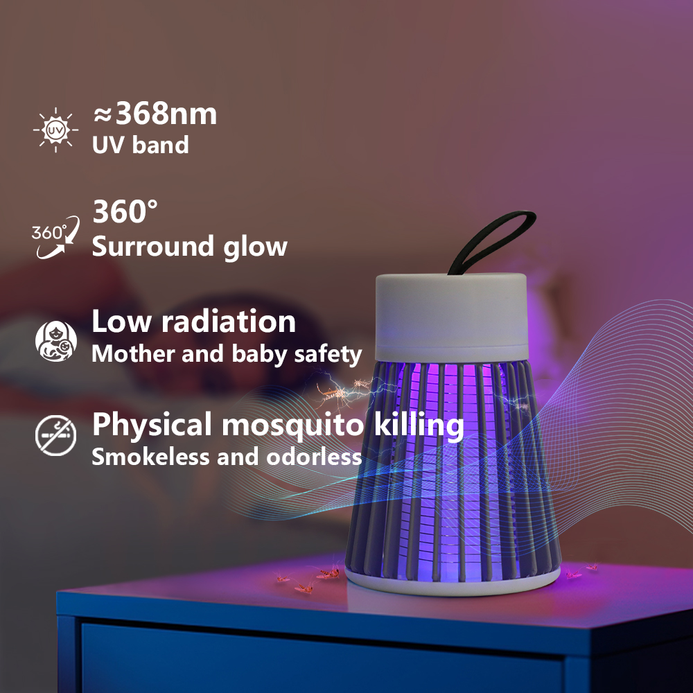 Electric Mosquito Killer Lamp  - Outdoor Camping Bug Zapper review and price