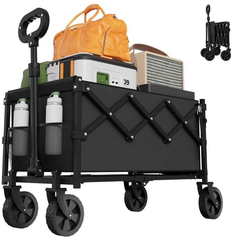 Folding Garden Cart 360 lbs Ca - Outdoor Y Camping review and price