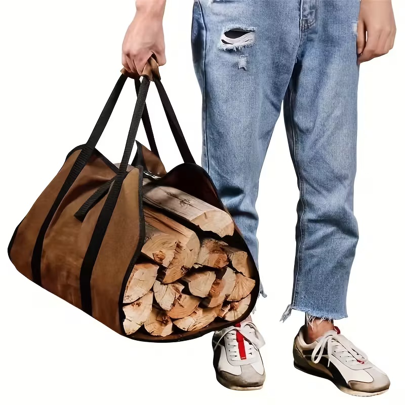 Heavy-Duty Log Carrier Bag – O - Outdoor Camping Bag review and price