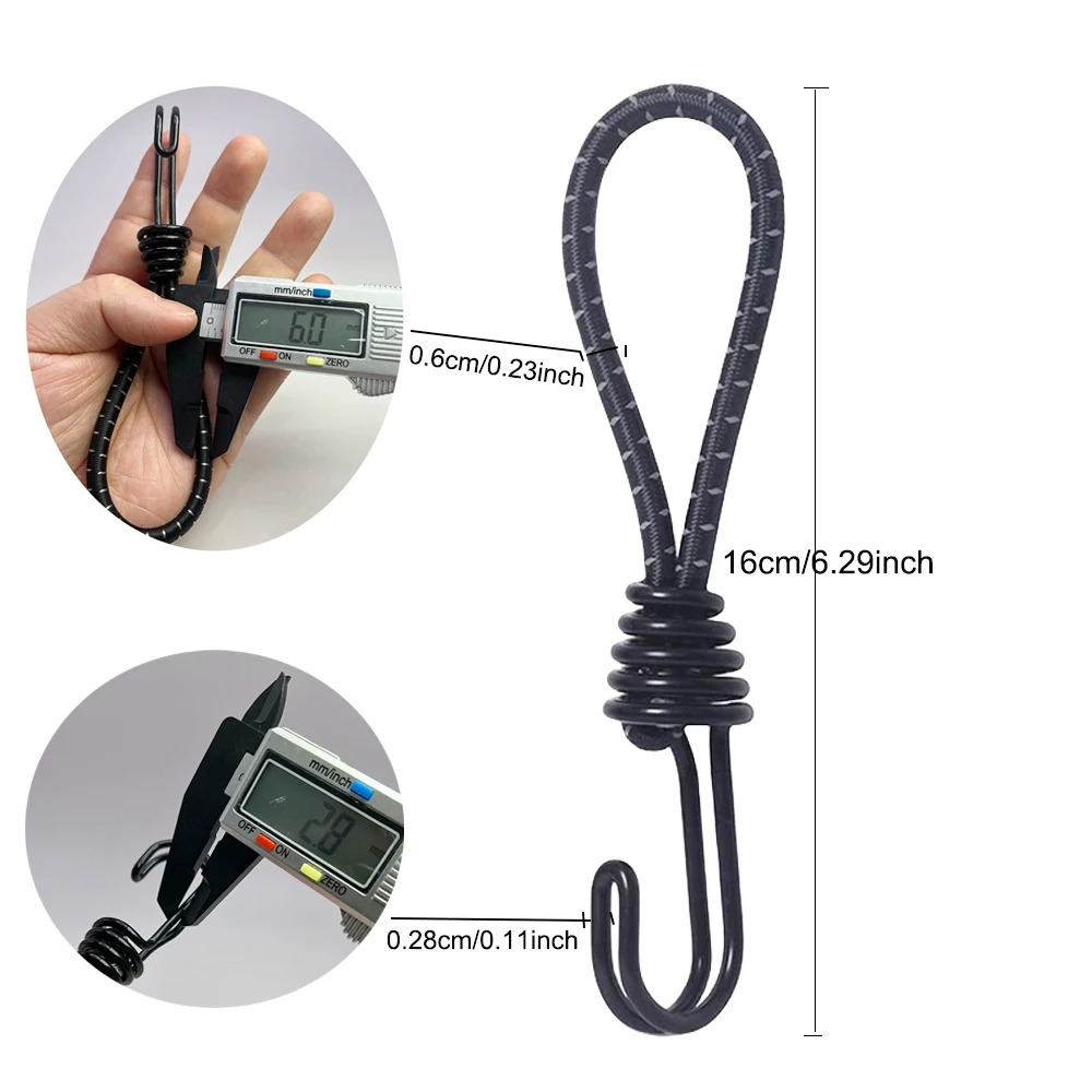 5/10Pcs Tent Elastic Rope Cord - Outdoor Camping Tarp review and price